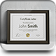 Horizontal Letter Certificate Mock-up - GraphicRiver Item for Sale